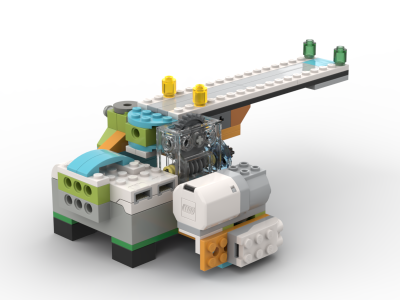 Lego wedo best sale robotic arm instructions