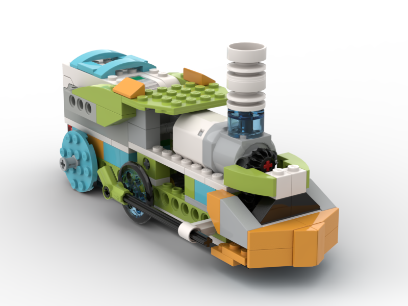 LEGO WeDo 2.0 Steam Train Locomotive (Business License) - LEGO custom model  with building instructions – Prof. Bricks