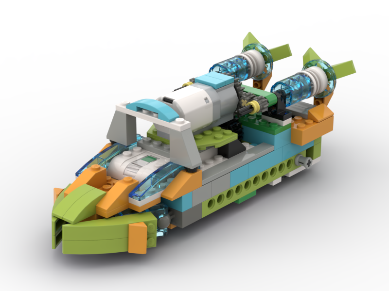 juego Color de malva nadie Motor boat Lego Wedo 2.0 - Roboinstruction.com
