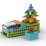 New year tree Lego Wedo 2.0