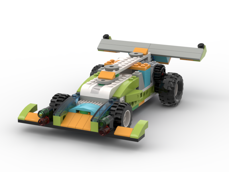 Code A Racing Car Game with Scratch and Lego Wedo 2.0 (Part 2