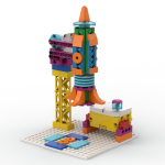 Rocket Launch Lego Spike Essential