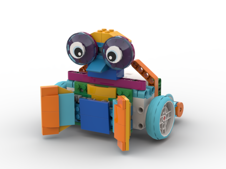 Robot Cleaner Lego Spike Essential - Roboinstruction.com