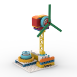 Wind Turbine Lego Spike Essential