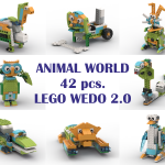 Animal World Lego Wedo 2.0 (Ultimate set of instructions, 42pcs)