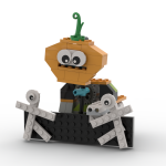 Pumpkin Lego Wedo 2.0 (Halloween project)