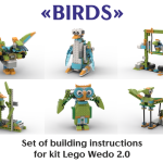 Birds set Lego Wedo 2.0